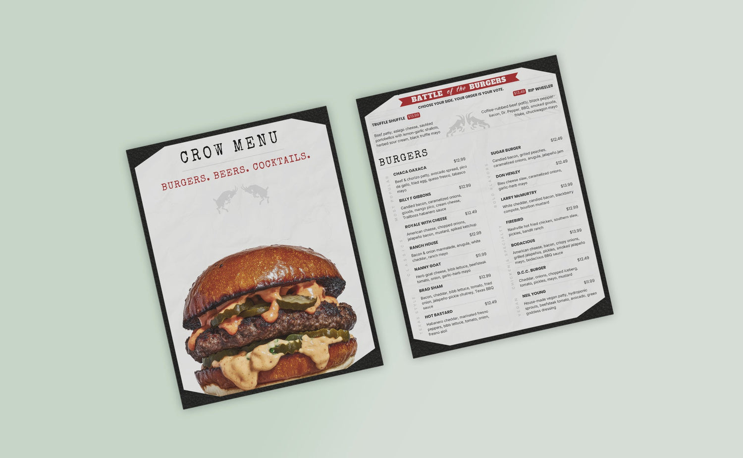 Restaurant Menu