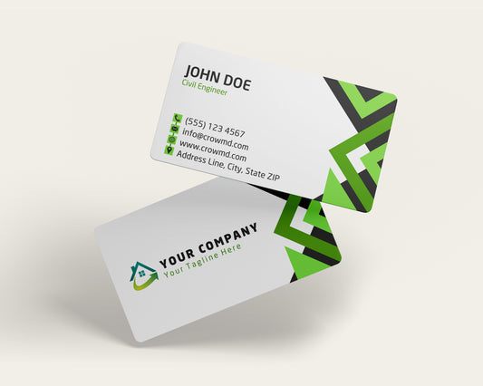 Construction Business Card Template | Residential Construction Branding | CON20