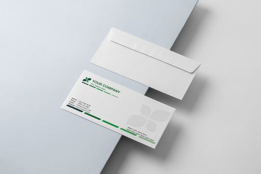Minimal Corporate Envelopes – #10 White Business – 500 pcs | ENV7