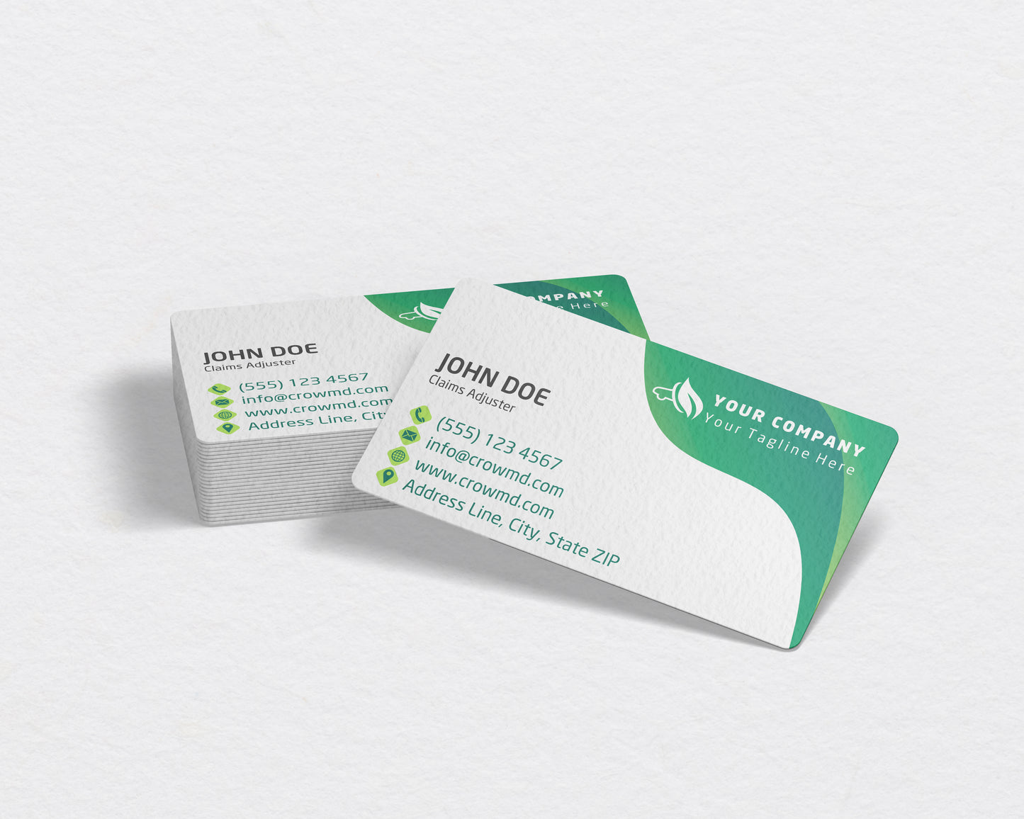 Insurance Business Card Template | Professional Insurance Broker | INS18