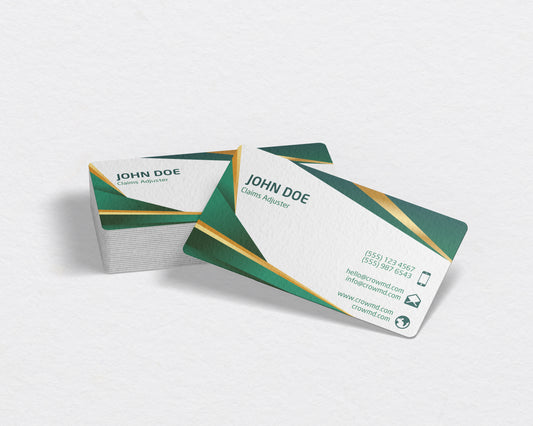 Insurance Business Card Template | Modern Insurance Branding | INS20