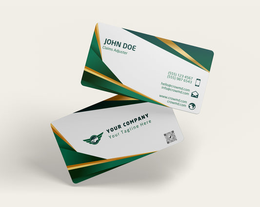 Insurance Business Card Template | Modern Insurance Branding | INS20