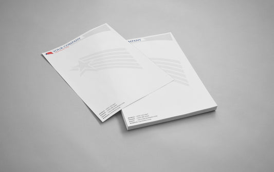 Corporate Identity Letterhead Printing (500 Sheets) – 28 lb Bright White | LHD10
