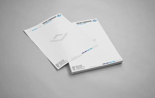 Premium Letterhead Printing (500 Sheets) – 28 lb Bright White | LHD1