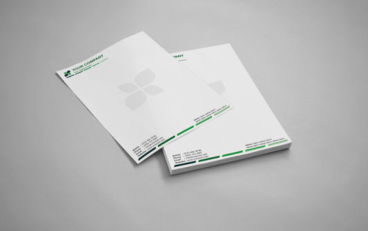 Classic Company Letterhead Printing (500 Sheets) – 28 lb Bright White | LHD7