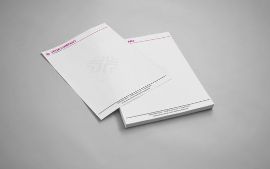 Professional Office Letterhead Printing (500 Sheets) – 28 lb Bright White | LHD9