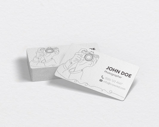 Photographer Business Card Template | Elegant Photography Card | PH10