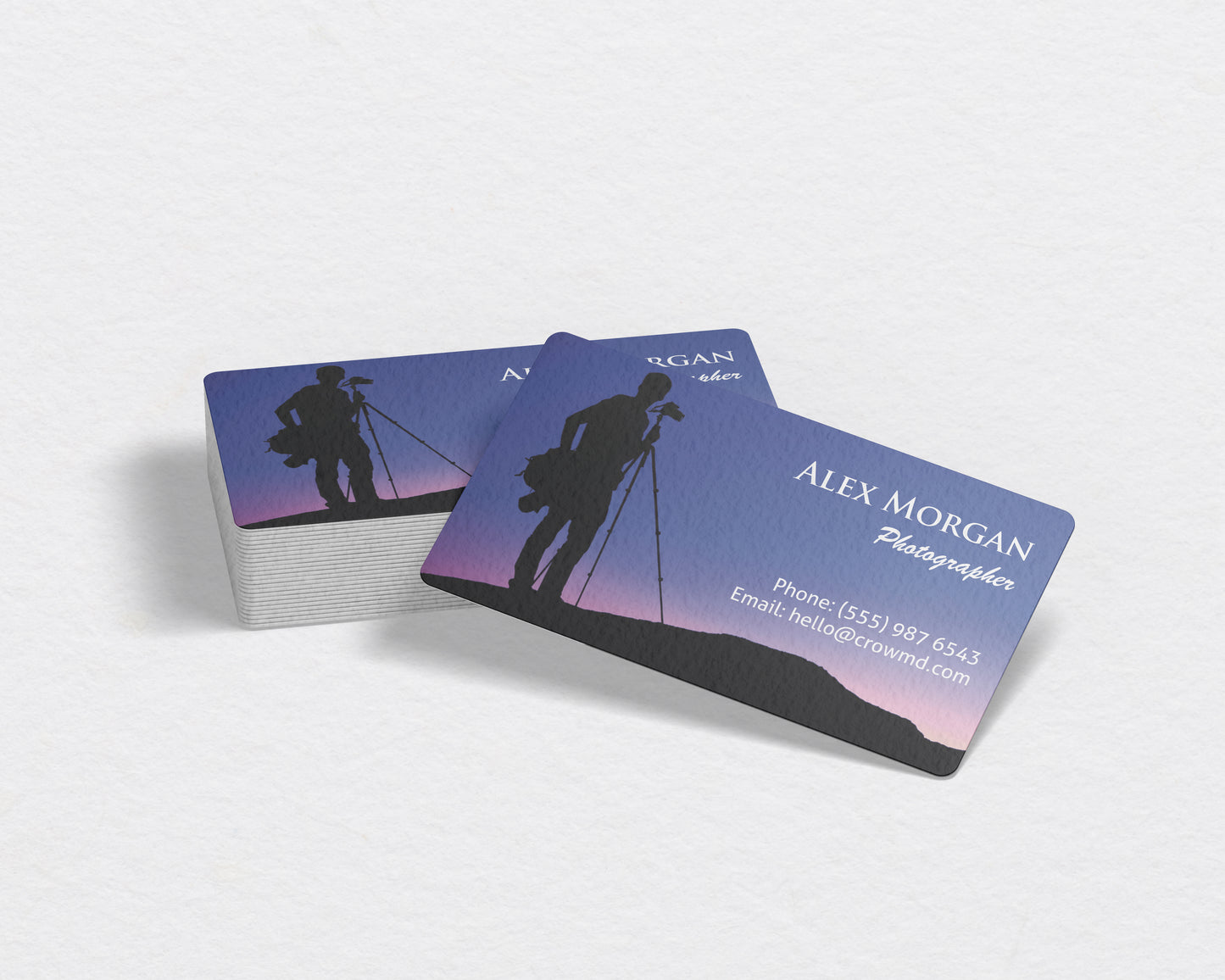 Photographer Business Card Template | Creative Camera Style | PH4