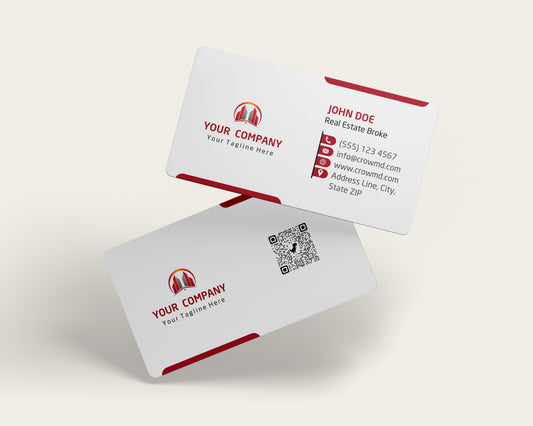 Real Estate Business Card Template | Luxury Real Estate Style | REO11